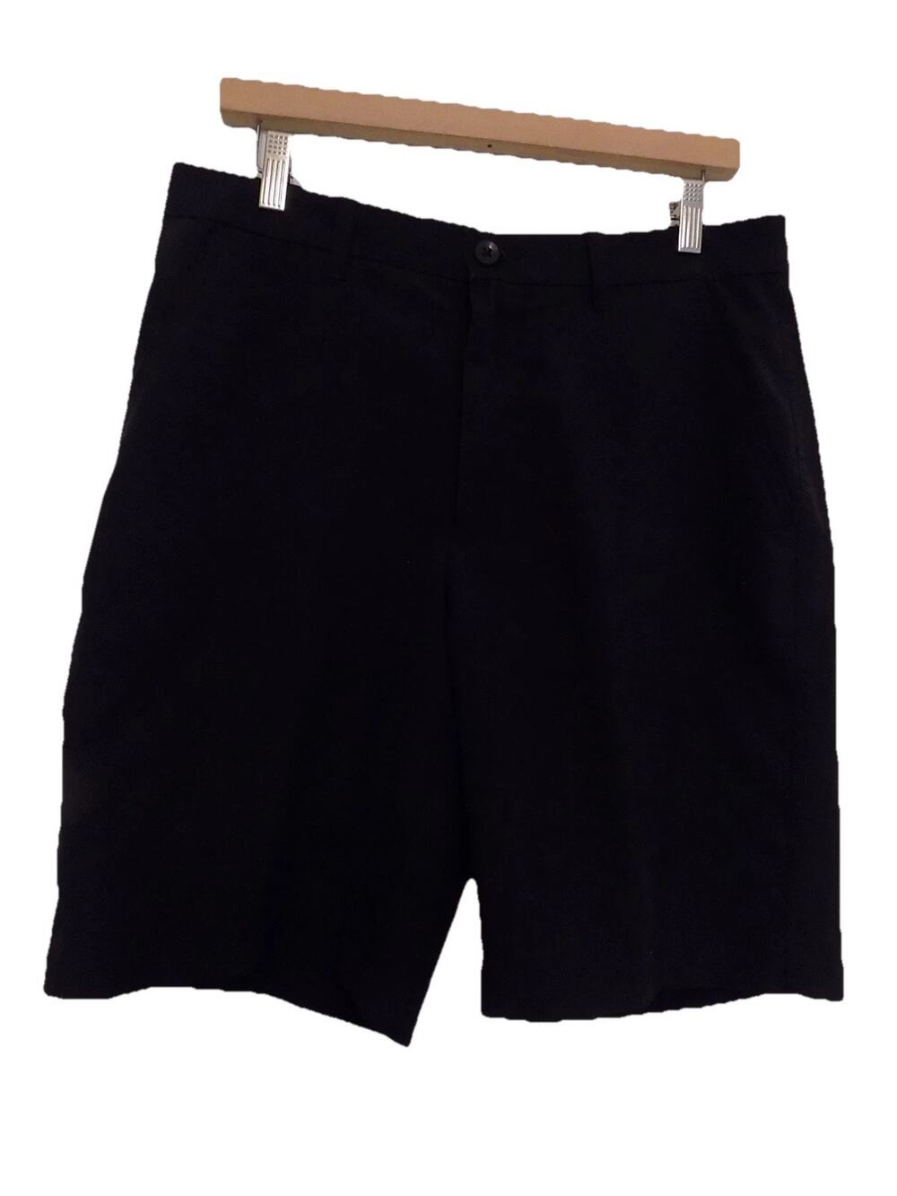 Liquid Yacht Wear Boat Bum bermuda golf shorts navy blue uniform shorts size 32